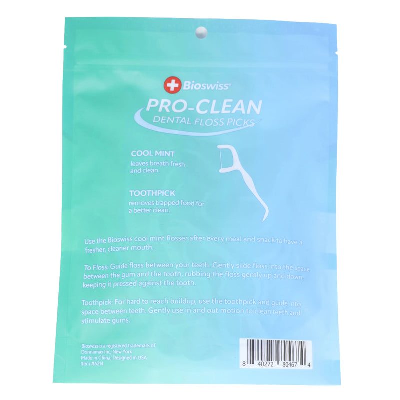 200ct Cool Mint Dental Floss Picks - Cool Mint