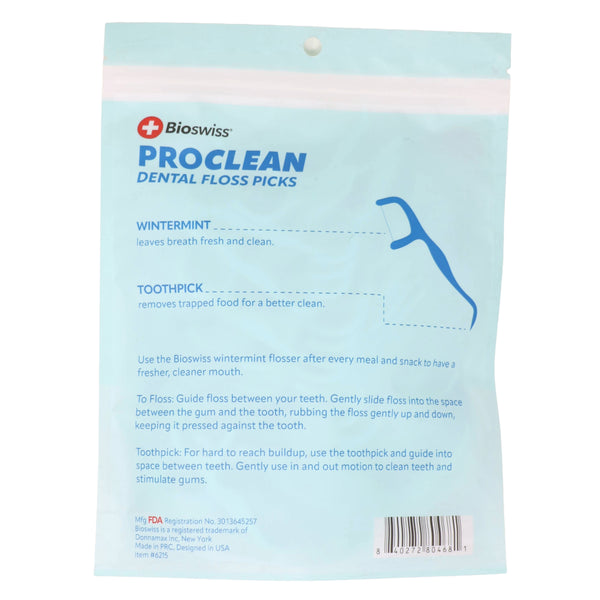 200ct Pro Clean Dental Floss Picks - Wintermint