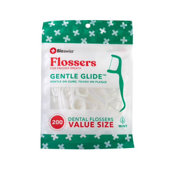 200ct Gentle Glide Dental Flossers