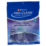 200ct Cool Fresh Peppermint Oil Dental Flossers