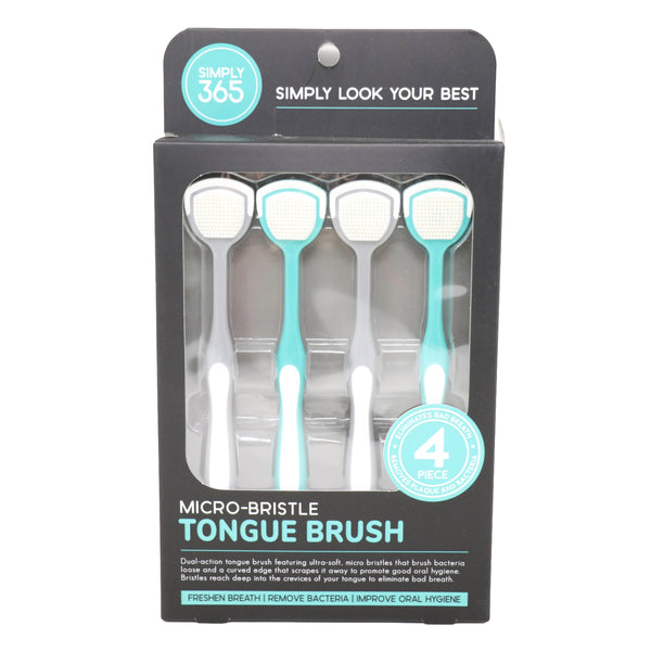 Micro Bristle Tongue Brush