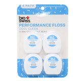 4pk Cool Clean Performance Dental Floss