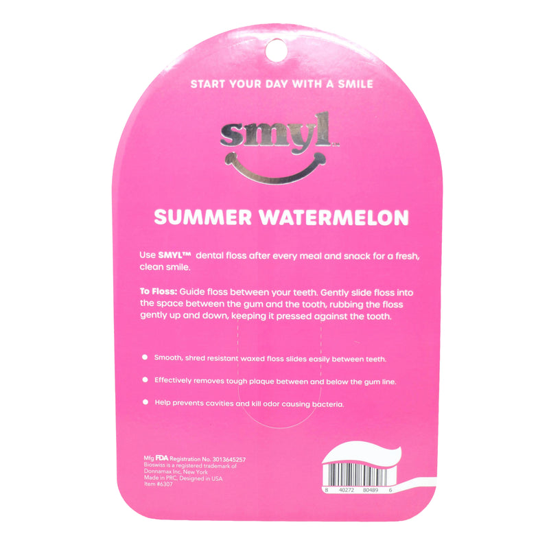 4pk Minty Watermelon Dental Floss