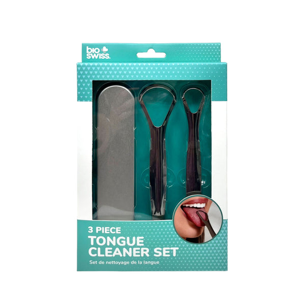 3 Piece Tongue Cleaner Set