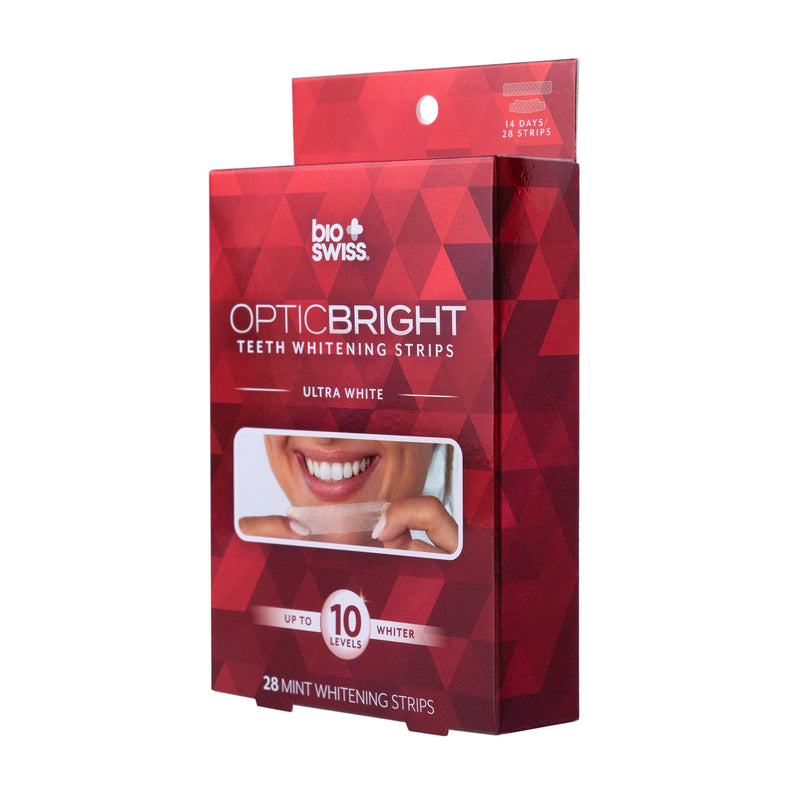 BioSwiss Optic Bright Teeth Whitening Strips