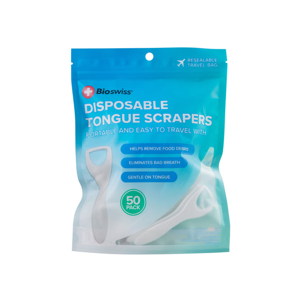 50ct Disposable Tongue Scrapers