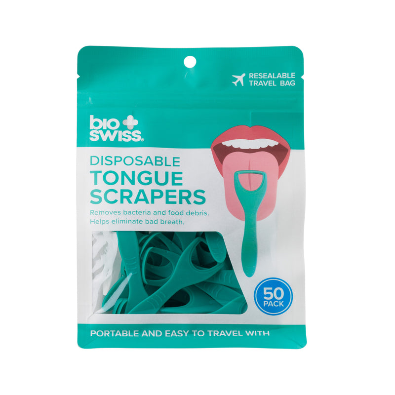 50ct Disposable Tongue Scrapers