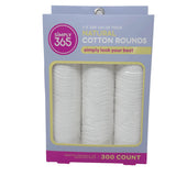 300 Count Cotton Round