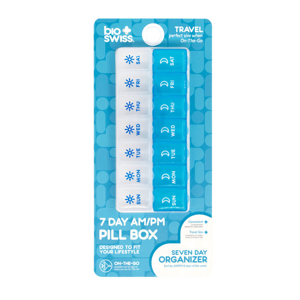 7 Day AM/PM Pill Box - Travel