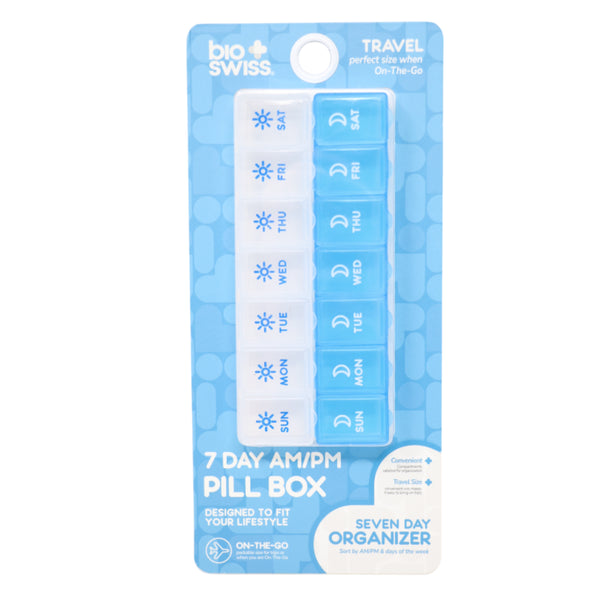 7 Day AM/PM Pill Box - Travel