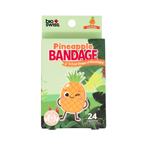 Pineapple Shaped Bandage - Pack of 24