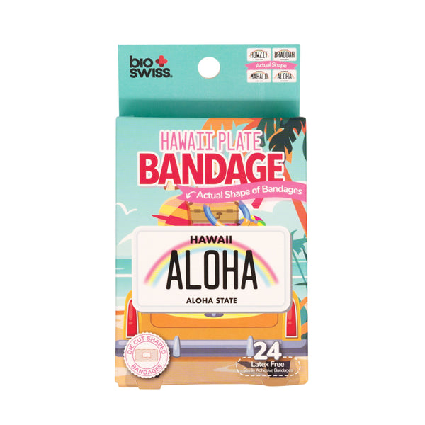 Hawaii Plate Bandage - Pack of 24