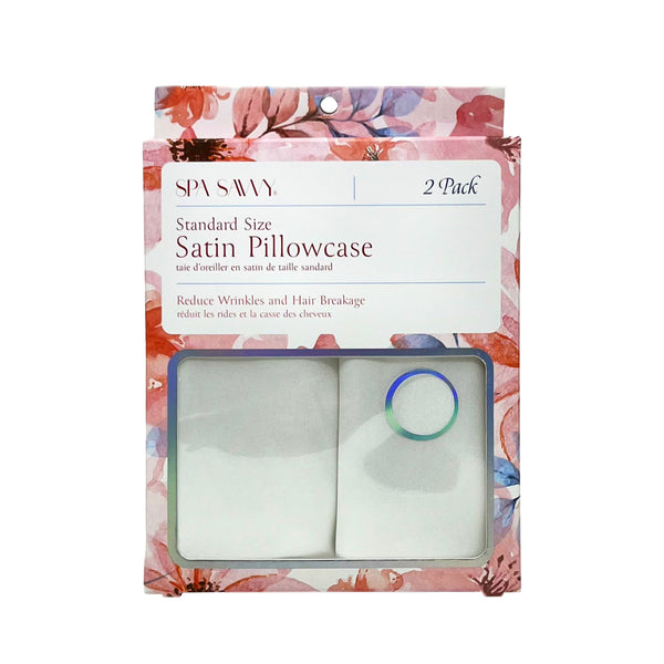 2 Pack Satin Pillowcase - Standard Size
