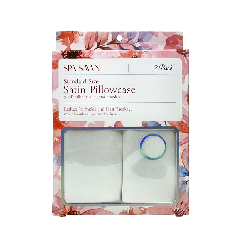 2 Pack Satin Pillowcase - Standard Size
