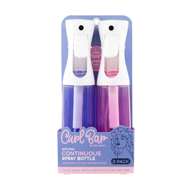 2pk Misting Continuous Spray Bottle