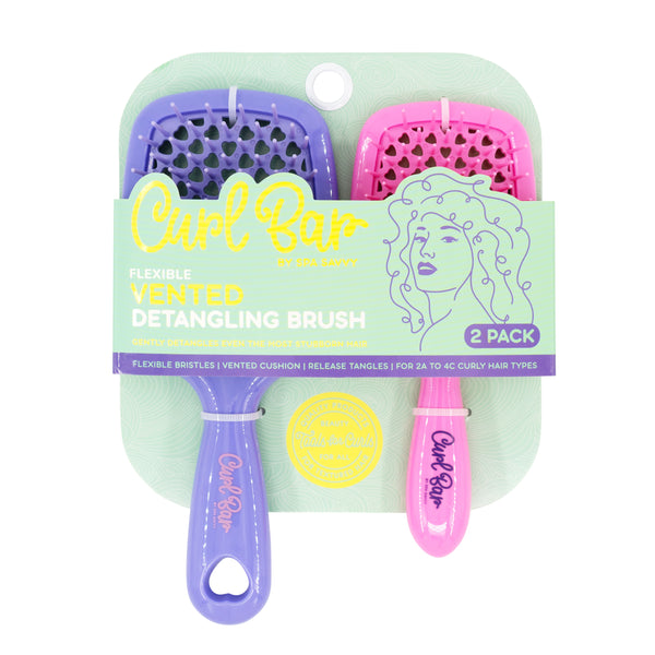 2pk Vented Detangling Brush