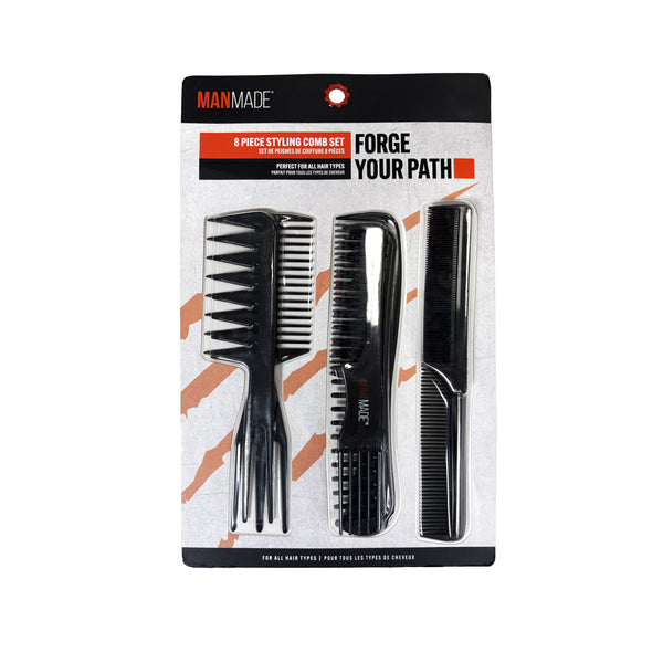 8 Piece Styling Comb Set