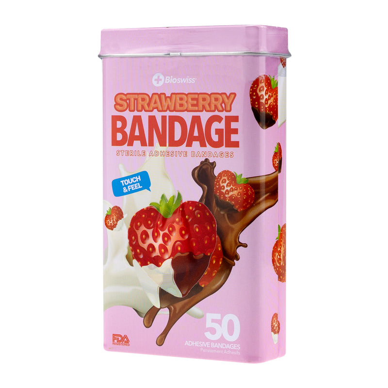 Strawberry Bandage - 50 Count