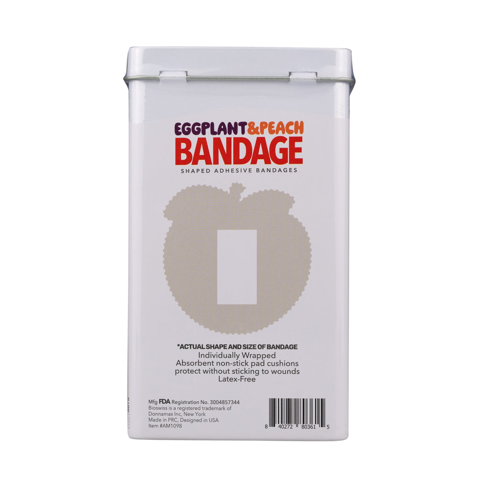 Eggplant & Peach Bandage - 50 Count – Donnamax