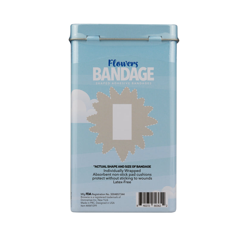 Flower Shaped Bandages - 50 Count