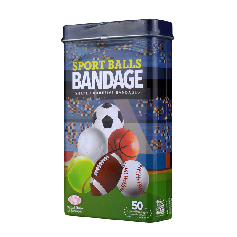 Sports Balls Bandages - 50 Count