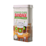 Coffee Cups Bandages - 50 Count