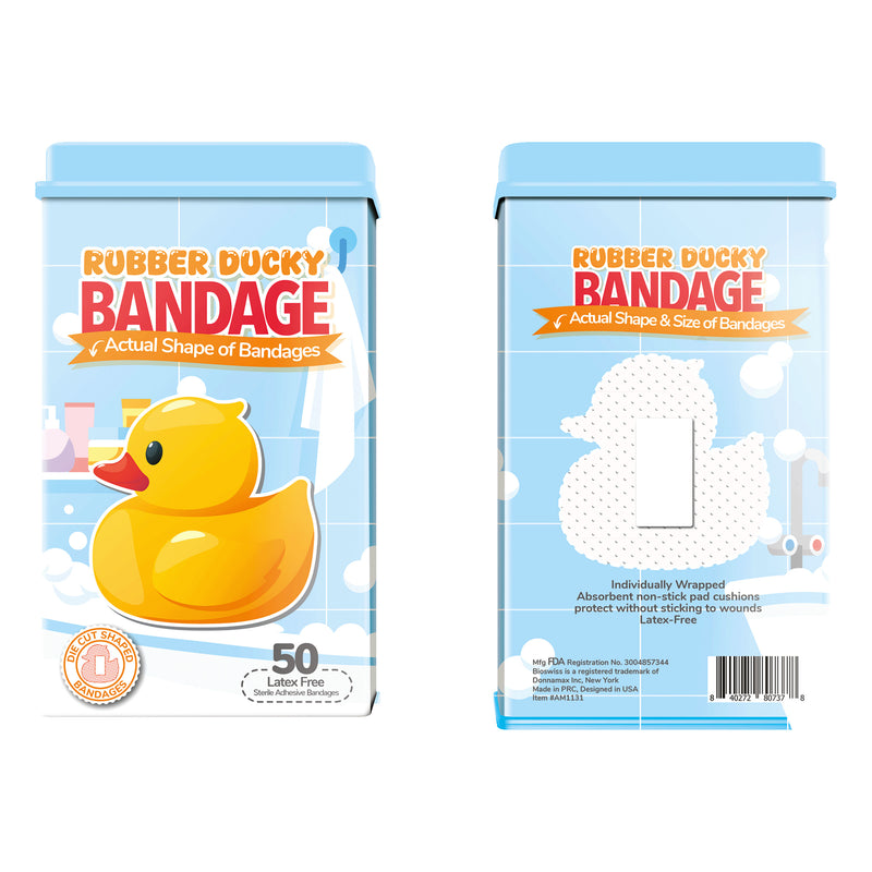 Rubber Ducky Bandage - 50 Count