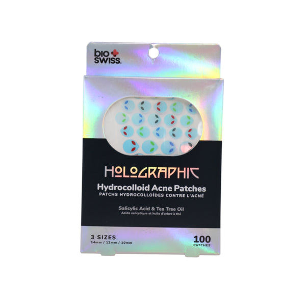 100 Count Holographic Hydrocolloid Acne Patches