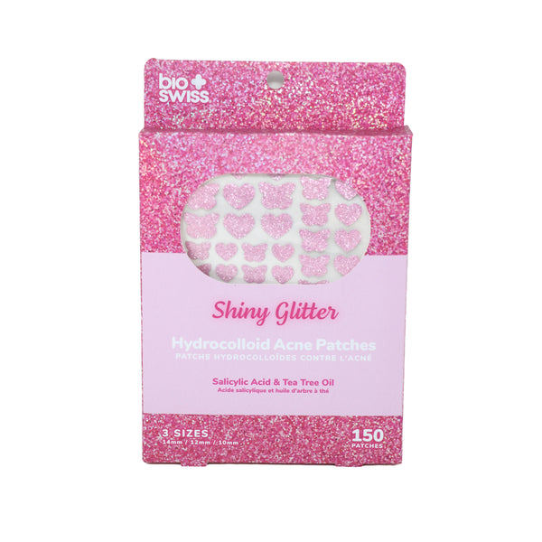 100 Count Shiny Glitter Hydrocolloid Acne Patches