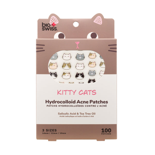 100 Count Kitty Cat Hydrocolloid Acne Patches