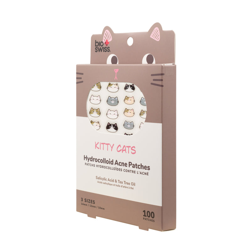 100 Count Kitty Cat Hydrocolloid Acne Patches