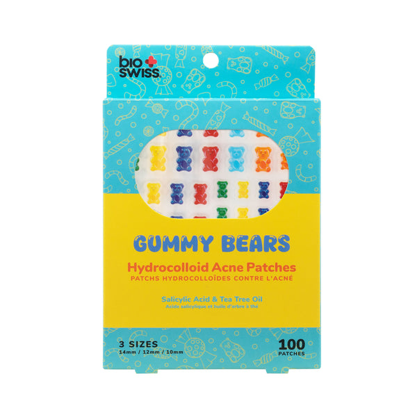 100 Count Gummy Bears Hydrocolloid Acne Patches
