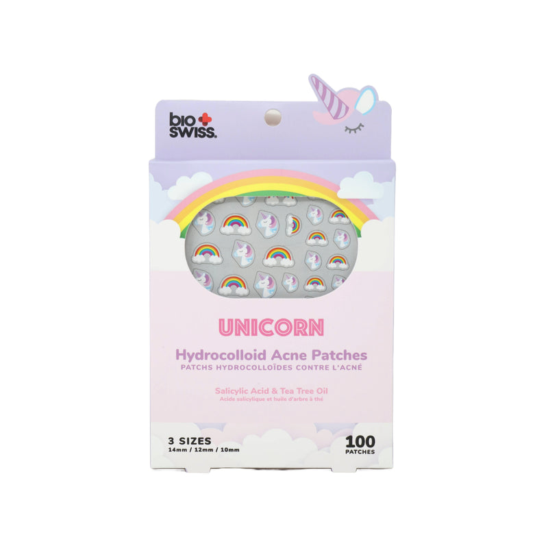 100 Count Unicorn Hydrocolloid Acne Patches