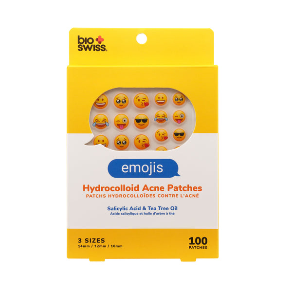 100 Count Emojis Hydrocolloid Acne Patches