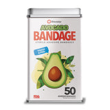 Avocado Shaped Bandages - 50 Count Tin