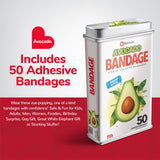 Avocado Shaped Bandages - 50 Count Tin