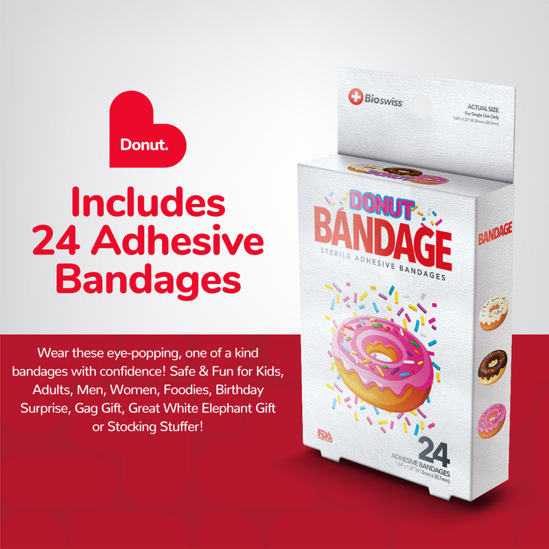 Donut Shaped Bandages- Pack of 24