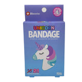 Unicorn Shaped Bandages- Pack of 21