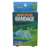 Baby Dino Bandages - Pack of 21