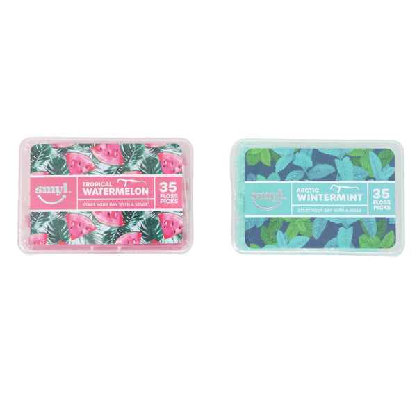 2pk Floss Picks - 2 Flavor