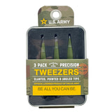 US Army 3 Pack Tweezer