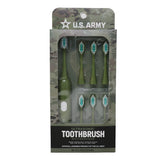 US Army UltraSonic Electric Toothbrush with 7 Replacement Heads
