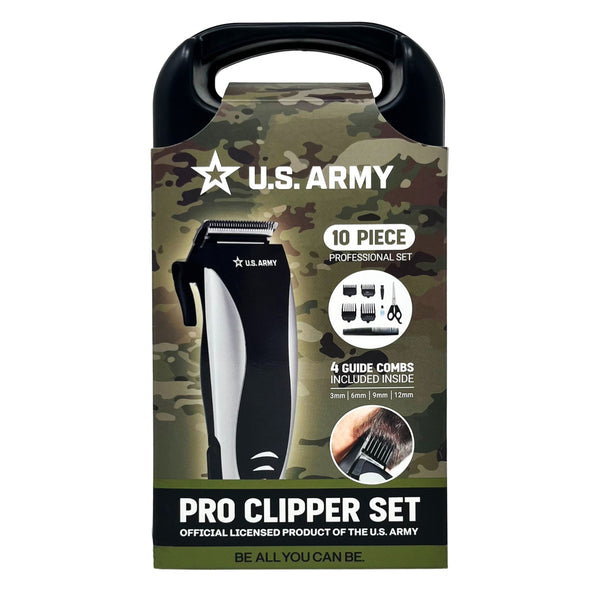 US Army 10 Piece Deluxe Clipper Set