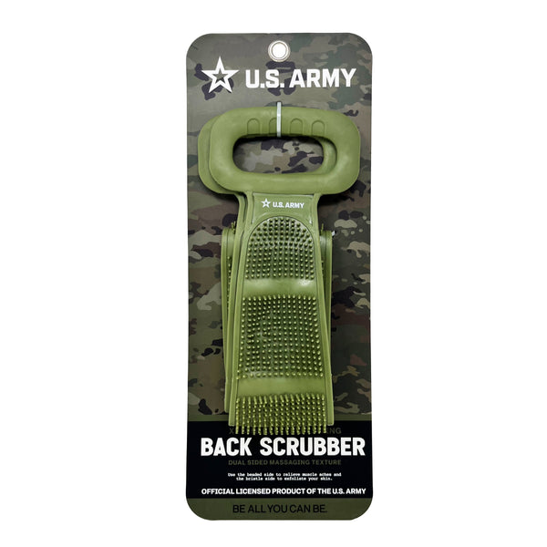 US Army Silicone Back Scrubber