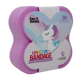 Unicorn Shaped Bandages - 50 Count