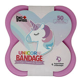 Unicorn Shaped Bandages - 50 Count