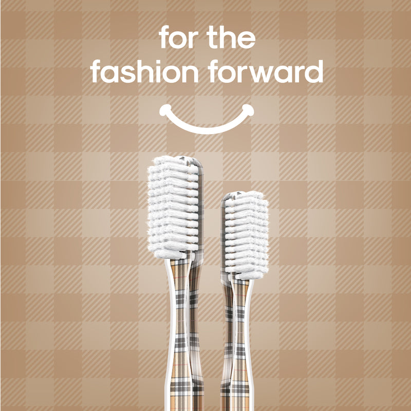 Plaid Toothbrush