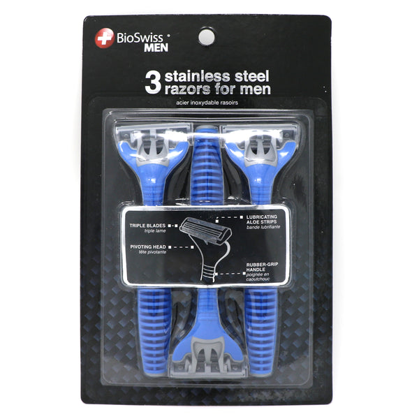 Pack of 3 Triple Blade Men's Razors