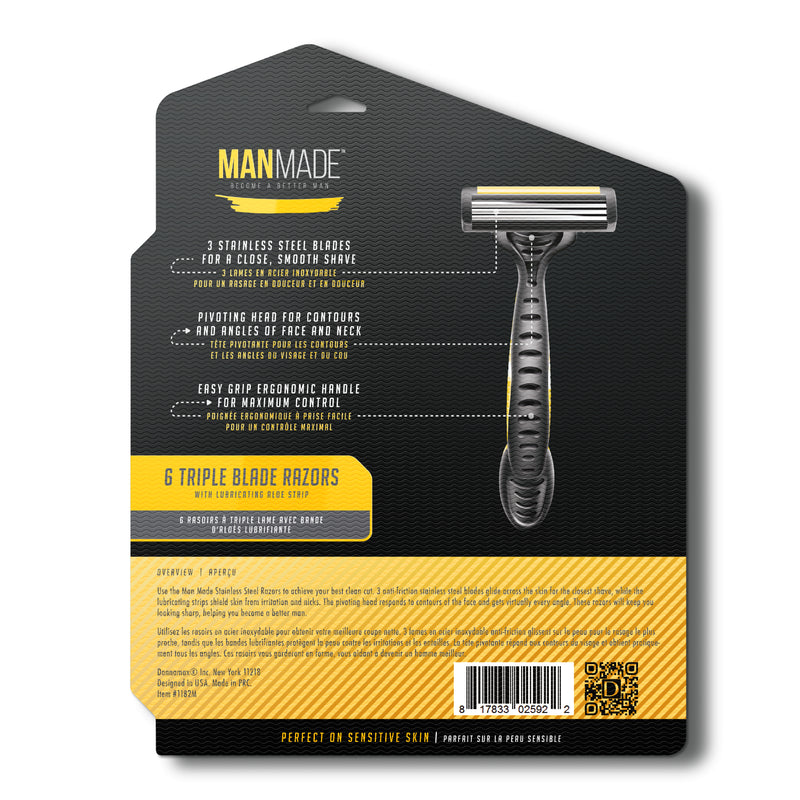 Men's Triple Blade Razor