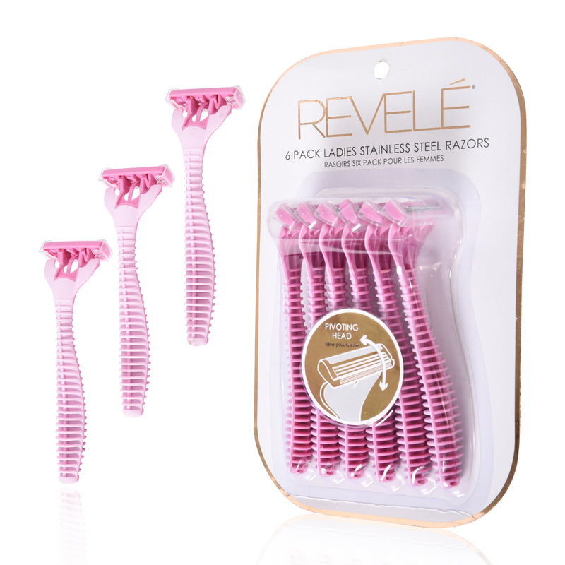 Ladies Pack of 6 Triple Blade Razor